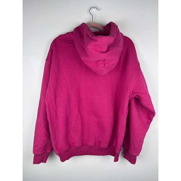 FA DEADSTOCK Pink Graphic Hoodie Sz.L NWOT - Picture 4 of 4